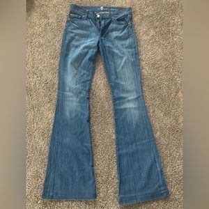 7 for All Mankind flare jeans